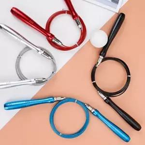 온가족 성인 학생 아동 길이 조절 가벼운 파워 줄넘기-WFI3S4E