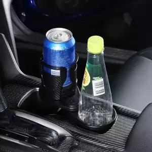 (옵션 차량용컵홀더(확장형))큰손 차량용컵홀더확장형 투인원 자동차용품 수납거치대 경차 텀블러 트레이