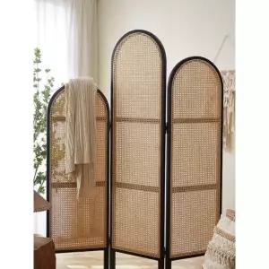 라탄파티션 인테리어파티션 매거진 공간 이동식 우드 원룸 스크린