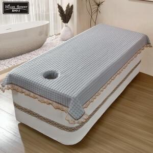 휴대용 캠핑 자충매트 쿨링 시트 온기 차단 아이스 실크 접을 수 있음 마사지 미용실