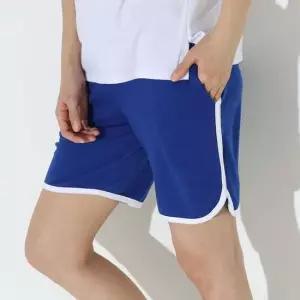 여자5부반바지 배색랍빠 5부반바지