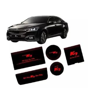 올뉴 K7 컵홀더 LED 플레이트 세트 차량 실내 무드등