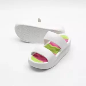 여성 더블스트랩 EVA슬리퍼 물놀이 방수 아쿠아슈즈