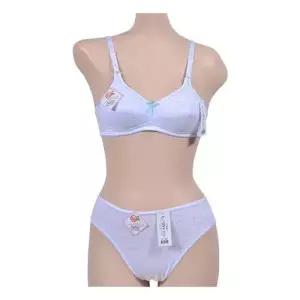 성장기 초등학생 A컵 2단계 브라팬티세트 시원한속옷 WC7B639