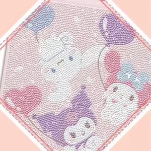 여학생 집콕취미 산리오 캐릭터즈 보석십자수 재밌는 방과후