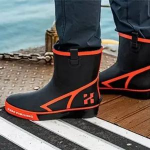 [카즈미]선상 장화 낚시 부츠 해루질 신발 280mm 레드-WFI8P9Q