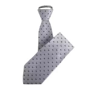 헨릭 아가타 자동넥타이 폭8.5cm 그레이 HR156 수동넥타이 니트넥타이 패턴넥타이