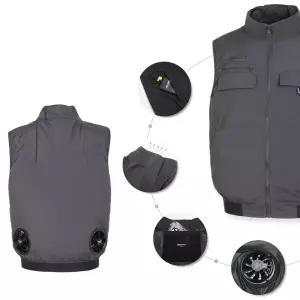 여름 등산 골프 K2 Safety 선풍기 아이스 기능성 조끼 바람조끼 여름등산 킴핑조끼