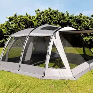 텐트 터널형 5인용 그늘막 캠핑 간단 설치-WFIDRB5