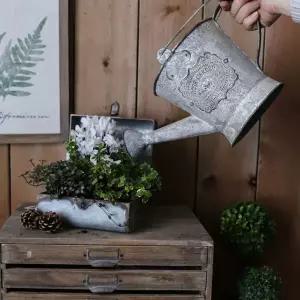 빈티지 물조리개 물뿌리개 실버 물조루 화분 디지인