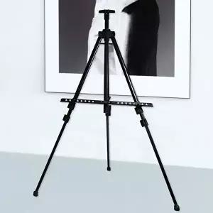 고품질 전시용이젤 대형 접이식 금속 이젤 액자거치대 전시용이젤 액자거치대 휴대용이젤 WFIPF1G