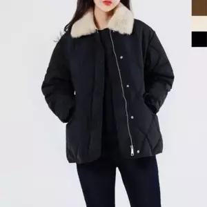 [라일리여성의류] Rly 여성 숏패딩 퍼카라 겨울 아우터 패딩 점퍼