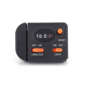 로드 낚싯줄 카운터, 조절 가능한 클램프가 있는 디지털 카운터의 클립으로 성공을 향상시킵니다