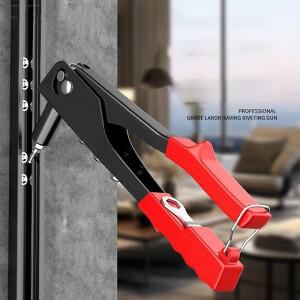 헤비 듀티 리베터 세트, 팝 리벳 건 및 150Pcs 블라인드 모듬 키트 핸드 툴 너트 도구