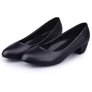 여성 107BYA88 기본 정장구두 낮은굽 근무화 승무원 면접구두