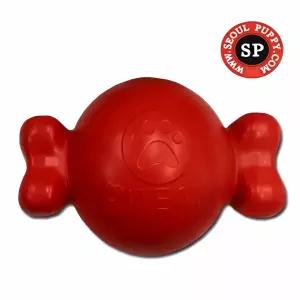 강아지 장난감 알사탕 레드 애완견 놀이터 개 구멍 펠렛 출산 유아 용품 사탕 볼 캐릭터