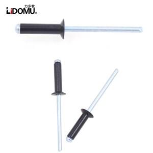 30/50pcs 알루미늄 카운터 싱크 헤드 블랙 블라인드 리벳 표준 유형 2.4mm 3.0mm