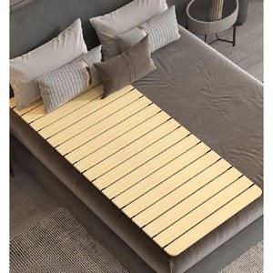 매트리스 깔판 싱글 폭60x길이180cm 허리호 원목 접이식 패드 롤매트