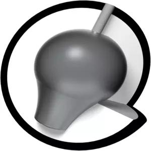 브런즈윅 코뿔소 볼링공 레드/블랙/골드 11파운드