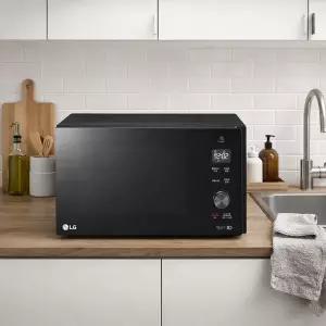 [LG]전자레인지 MW25B 25L 인버터 블랙 본사물류배송