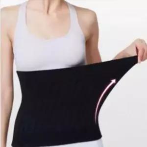 여성 슬림 따뜻 기모 벨벳 안감 니트 고급니트워머보온복대 쫀쫀한밴딩보온복대 윈터