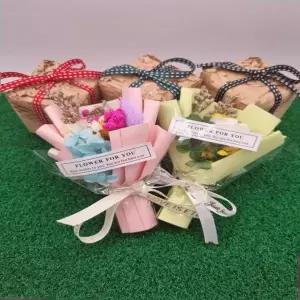 봉안당꽃 미니 납골당 꽃다발 추모 봉안당 조화 드라이플라워