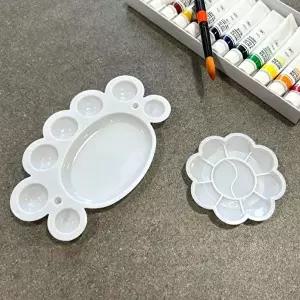 고품질 2사이즈 휴대용 미니 팔레트 미술학원 수채화 그림 색칠 학교 학원 그리기 화방 도화지 WFISR56