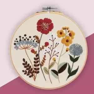 DIY 패키지 자수 키트 세트 프랑스 도안 만들기