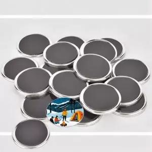 (선택 100개입)58MM 원형 자석형 핀버튼 키링 금속 DIY 100개입