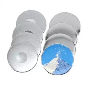 (선택 100개입)원형 메탈 자석형 핀버튼 키링 DIY 세트 58MM 100개