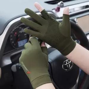 ( )윈드쿨 남성 2컷 스포츠 장갑그린 UV차단 논슬립 등산장갑