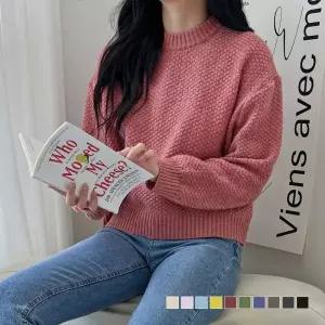 [NS홈쇼핑][샵앤] 국산 국산 여성 캐시울 10컬러 데일리 니트티 WDMS-WKN-TS12457941..