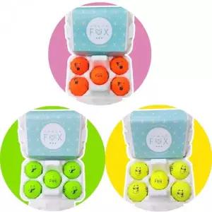 골프용 공 칼라 골프볼 계란포장 케이스 골프 휴대용 볼