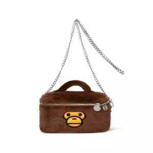 베이프 베이비 마일로 보아 백 BAPE BABY MILO SMALL BOX FAUX BAG