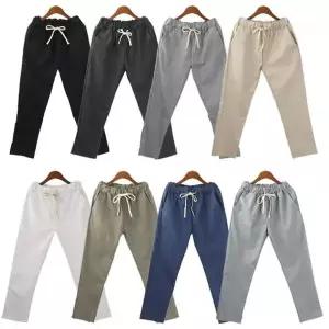 [골드스마일]데일리 밴드바지 팬츠 마바지 9부 린넨 편한