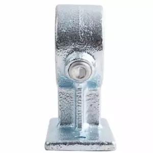 파이프 커넥터 40A 48.3mm 실버 조절 클램프 고정 조인트