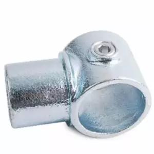 파이프 연결소켓 40A 원형 조인트 48.3mm 실버 연결구