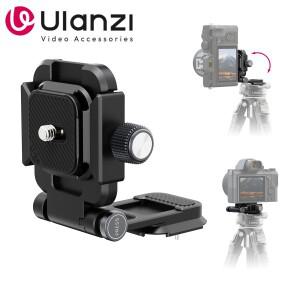 Ulanzi 퀵릴리즈 L 플레이트 보드 분리 방지 접이식 수평 및 촬영 카메라 브래킷 베이스 마운트 UKA08