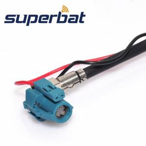 슈퍼뱃 파크라 Z 코드 HSD 케이블  - 직각 암컷 직선 수컷 다카르 535 120cm 4극 커넥터