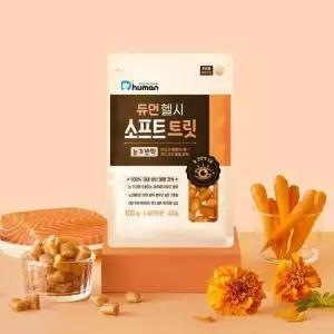 듀먼 반려견 간식 영양 저키 헬시 소프트 트릿 눈가반짝 100g 4팩