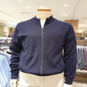 [닥스셔츠]신사양말증정 DMP1SWZU201-N1 26년 S/S신상품 솔리드 헨리넥 집업