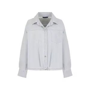 [샤트렌]샤트렌 워시 데님 볼륨소매 썸머 재킷_HCEMJK202