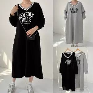 [아이우먼]위쉬몰 RA 베버리라인브이원피스(V635H601) 빅사이즈