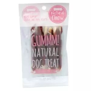 GUMMM 강아지 간식 껌 훈련용 스트레스 해소 오리 스틱 6P