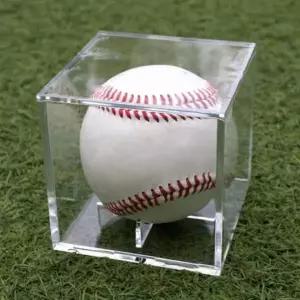 [콩심팥심]투명 아크릴 야구 싸인볼 보관 진열 케이스