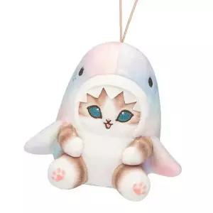 [콩심팥심]모후샌드 파스텔 상어냥 가방고리 10cm 마블 1P 키링