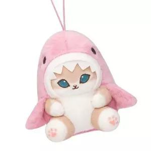 [콩심팥심]모후샌드 파스텔 상어냥 가방고리 10cm 핑크 1P 키링