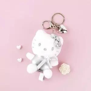 [콩심팥심]산리오 헬로키티 실버 가방고리 8cm