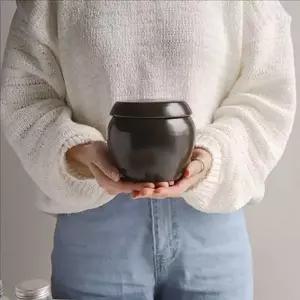 미니 소형 항아리 선물용 숨 쉬는 항아리 소금 양념 장독대