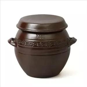 풍수지리 현관 소금 단지 장독대 소금 단지 발효 옹기 항아리